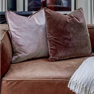 Velvet Throw pillow covers set (3)